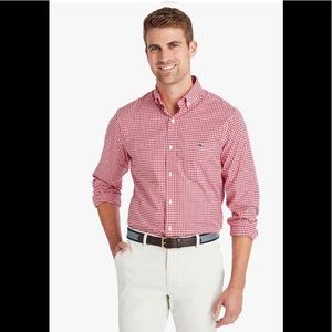 VINEYARD VINES GINGHAM CLASSIC SHIRT